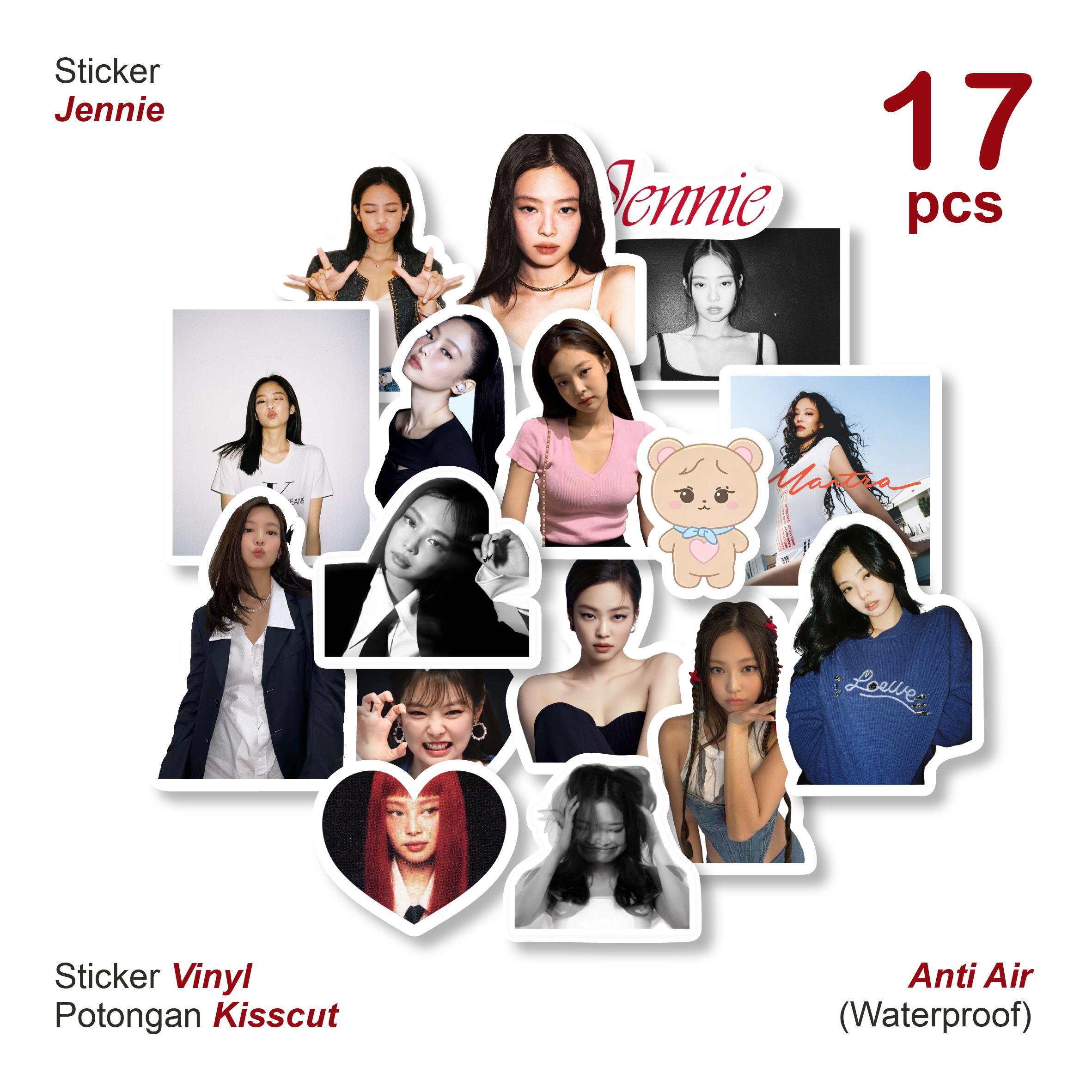 17pcs Sticker Jennie #0109 | Blackpink Jisoo Rose Lisa  | Laptop Tumbler Ipad HP