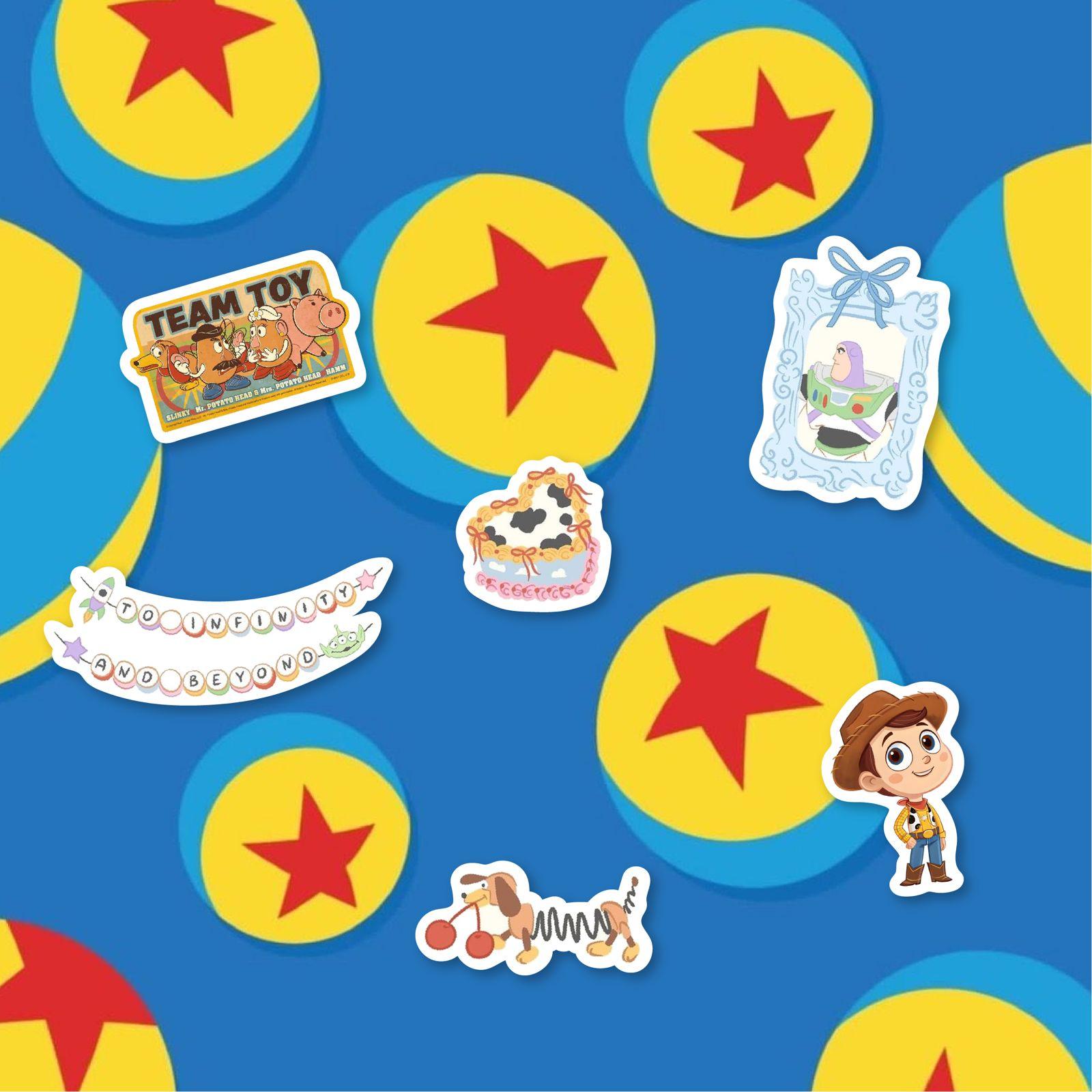 23pcs Sticker Toy Story V2 #0137 | Woody Buzz Lotso Jessie | Laptop Tumbler Ipad HP Stiker – gambar 3